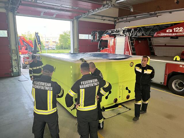 Der Sprungretter | Foto: FF Waidhofen/Thaya