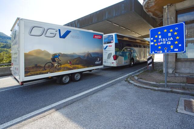 Die Räder werden mit dem Bus wieder retour gebracht. | Foto: NLW Tourismus Marketing GmbH