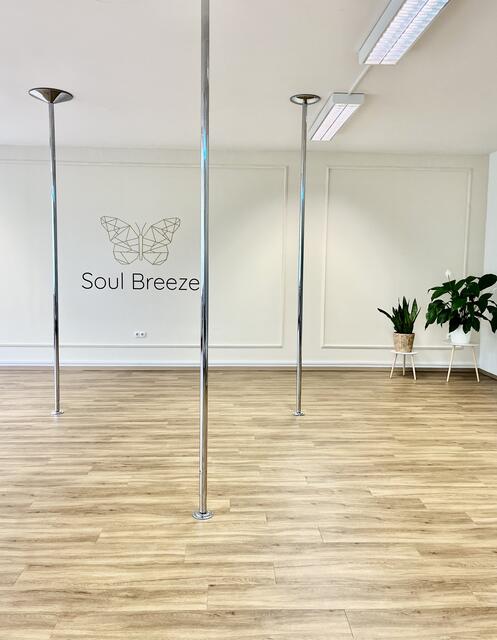 Im wunderschönen "Soul Breeze"- Studio haben Interessierte die Möglichkeit Pole Dance, Pole Dance Kidz, Fitness &amp; Jumping sowie Stretchingkurse zu besuchen. | Foto: KK