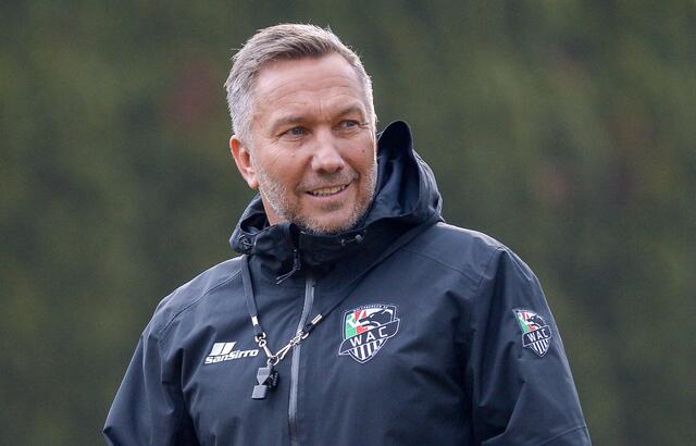 Manfred Schmidt, Cheftrainer des WAC | Foto: Gerhard Pulsinger