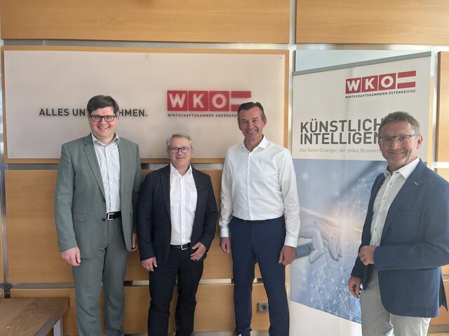 Künstliche Intelligenz und Wirtschaft: Die WKO Wels informierte über die Möglichkeiten von KI und das Einsetzen dieser Technologie. | Foto: WKO Wels