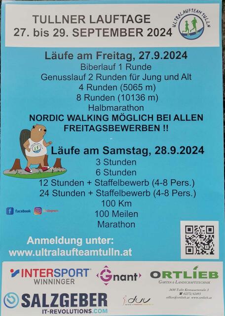 TULLNER LAUFTAGE  | Foto: Ultralaufteam Tulln 