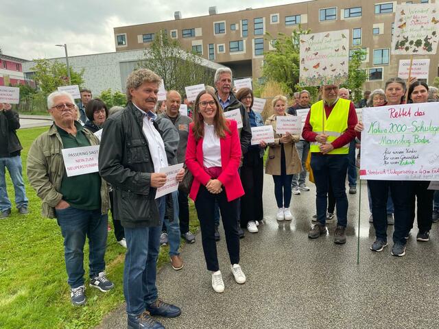 Andrea Feichtinger, Bürgermeisterin der Gemeinde Kappel am Krappfeld vor Ort. | Foto: MeinBezirk.at