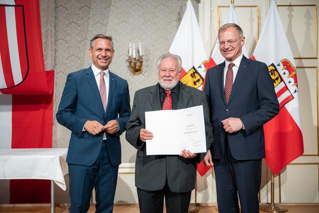 Robert Alois Wandl, Vorstandsmitglied Seniorenbund Bezirk Steyr. | Foto: Land OÖ/Antonio Bayer