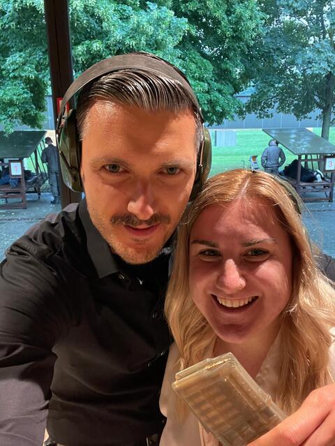 Rene Cerwenka und Victoria Nagy  | Foto: Victoria Nagy