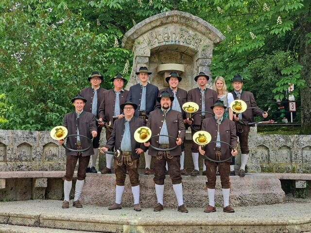 Die Jagdhornbläserrunde "Diana" Sirnitz