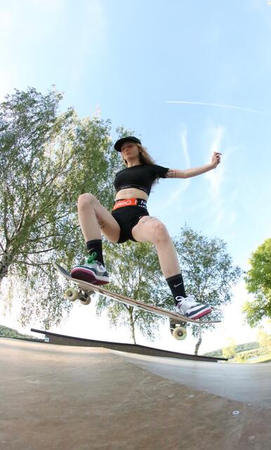 Vera Pulker im Einsatz.