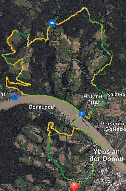 Tour mit 32 km und 759 hm
 | Foto: Franz Dörr