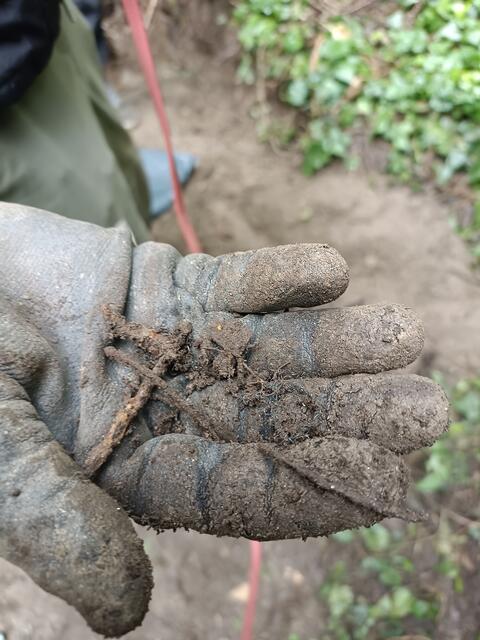 Bauschuttmetallkleinteile