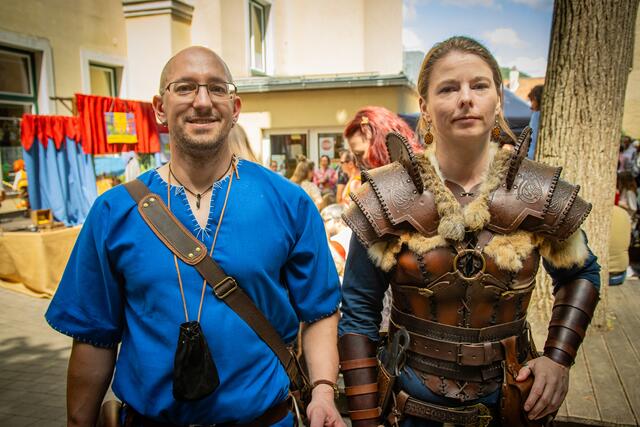 Thomas und Katharina kamen von Wien angereist um dieses Spektakel zu erleben. | Foto: Harald Walzer