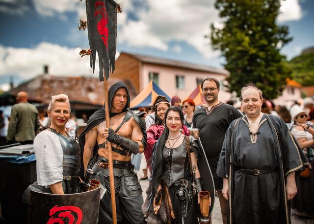 Auch die ´´Scharlachroten Fänge´´ ließen sich dieses Event nicht entgehen. | Foto: Harald Walzer
