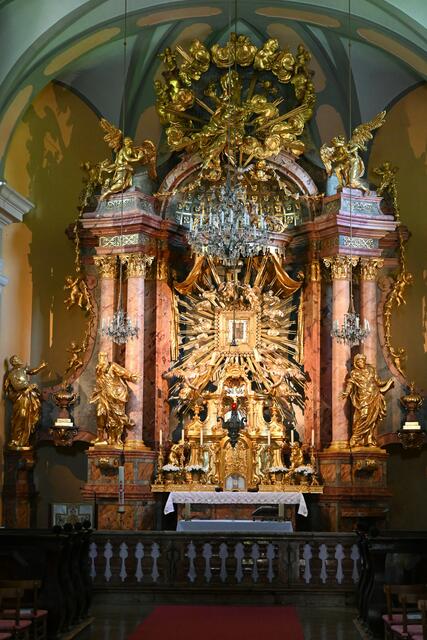 Der prunkvolle Hochaltar