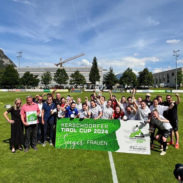 TFV Kerschdorfer Frauen Cup Siegerinnen 2024: Sportverein Innsbruck (SVI) | Foto: TFV