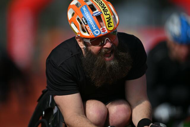 Mit einer Zeit von 1:04,52 legte der zweifache Paralympicssieger Thomas Geierspichler im 400 Meter-Vorlauf eine Saisonbestleistung hin.  | Foto: Marco Mantovani