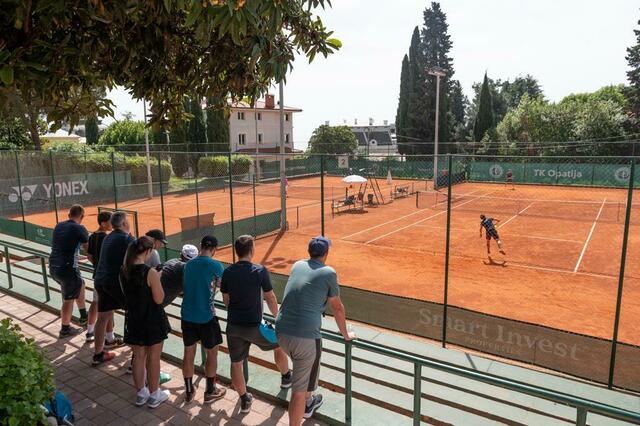 Spannende Matches auf der Anlage des TK Opatija. | Foto: TC Bad Ischl