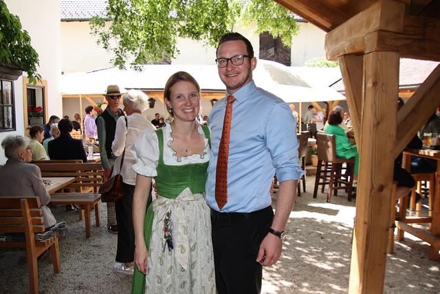 Jazz-Brunch in Anif: Elisabeth und Michael Friesacher.
