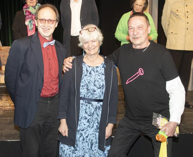 Franz Schiefer, Irene Künzel,  Günter Kolbert (der Echte) | Foto: Gerhard MALY