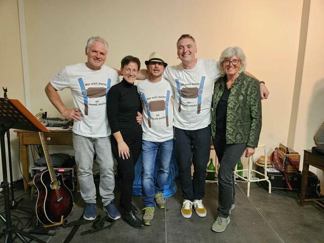 Foto von links nach rechts: Wolfgang Rattig, Verena Gstaltner, Nino Pagano, Josef Schachinger und Andrea Grames. | Foto: privat
