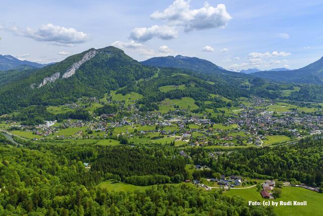 Blick nach Goisern und zum Toten Gebirge!
