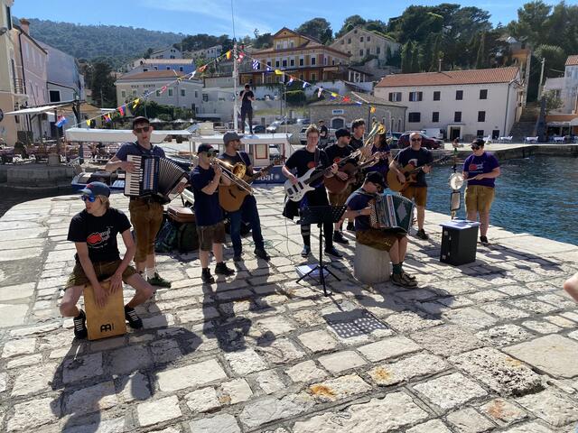 Gespielt wird bei allen möglichen Anlässen, zwei Mal waren die Talente schon auf Fanreise in Kroatien. | Foto: Mundwerk