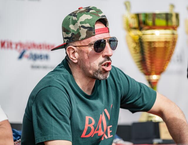 Franck Ribéry beim Finale. | Foto: AS Photography
