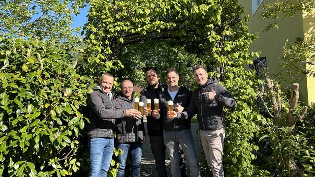 Clemens Grabmayr, Peter Kaltenböck, Manuel Anzengruber, Martin Wildfellner und Bernhard Weinbauer. | Foto: Weinbauer