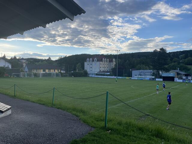 Das ist die Sportanlage in Pressbaum. | Foto: Nina Taurok