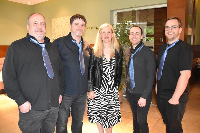 The Weys' Guys sorgten für musikalische Begleitung. | Foto: Michael Strini