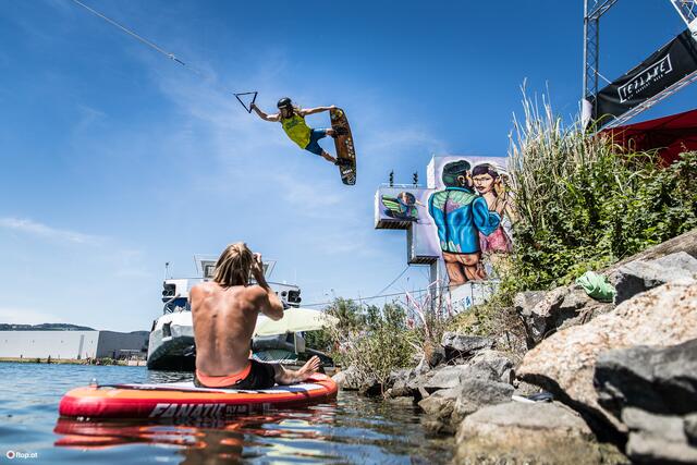Die Bubble Days bringen am 7. und 8. Juni wieder Sport, Music und Action in den Linzer Hafen. | Foto: Flap.at