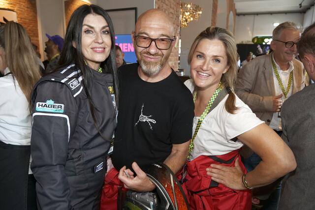 Monika Ballwein und Roman Gregory waren auch dabei. | Foto: Max Spitzauer
