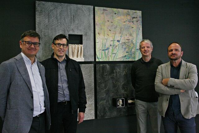 Gerald Moroder, Alfons Runggaldier, Walter Pancheri und Hubert Mussner präsentieren als Künstlerkollektiv C4ter derzeit in der Städt. Galerie Theodor von Hörmann einen ebenso anspruchsvollen wie spannenden Einblick in ihre Arbeiten.