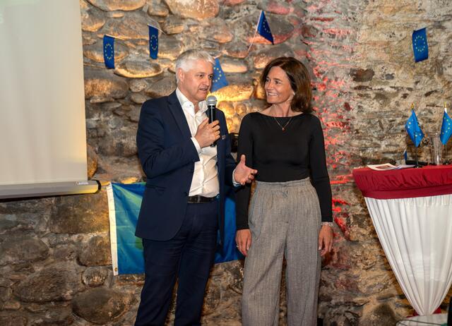 Im Interview - beim Spittaler City Talk im Schloss Porcia sprachen wir bereits über die Zukunft Europas ;) | Foto: Bildnachweis: (c) Werner Augustin bzw. Adina Lackner