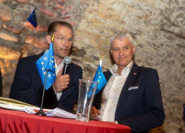 Moderatorenteam Gerd Kurath (BSA Villach) und Adi Lackner (BSA Spittal) | Foto: Bildnachweis: (c) Werner Augustin bzw. Adina Lackner