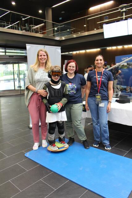 Dorothea, Benedikt, Bettina und Chiara