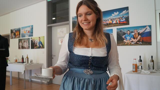 Freundlich und kompetent waren die Schüler:innen der HLW-Landeck bei der Vorprüfung. 