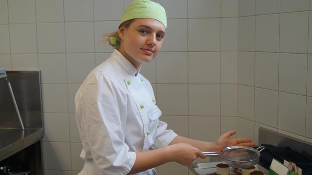 Auch in der Küche wurde fleißig gearbeitet. 