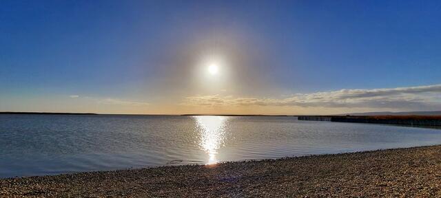 Der Neusiedler See darf sich über viel Sonne freuen. | Foto: Gabriele Rihs