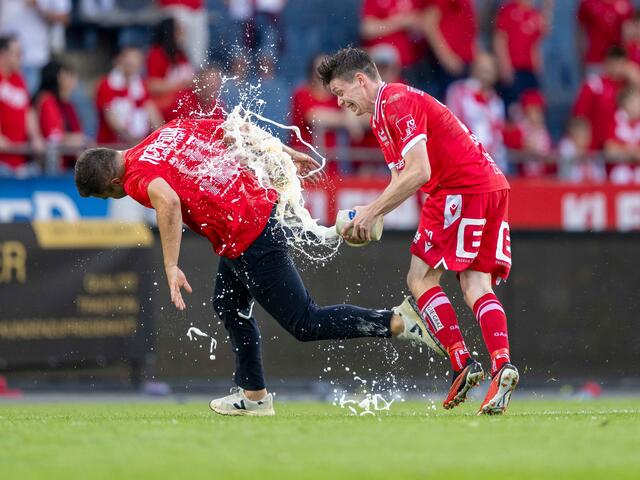 Thorsten Schriebl war auch nach Spielende erfolgreich.  | Foto: GEPA