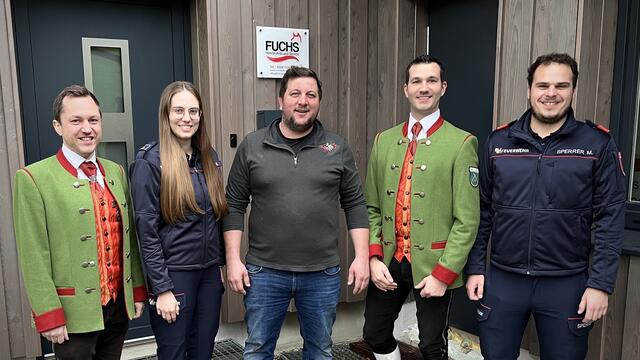 MV und FF Laussa mit Andreas Fuchs