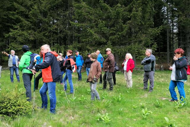 Karl Dudek (li) entführte in die Welt von Kalk, Kohle und Eisen | Foto: KK