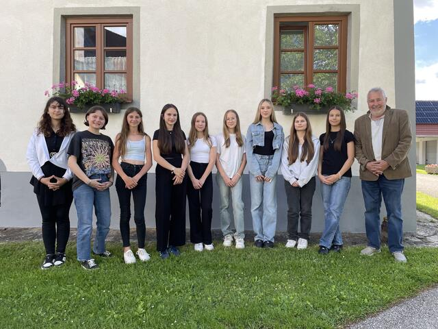 Ivan Antolič und die Sittersdorfer Firmgruppe begaben sich heuer auf "Spurensuche" nach christlichen und europäischen Werten. | Foto: RegionalMedien