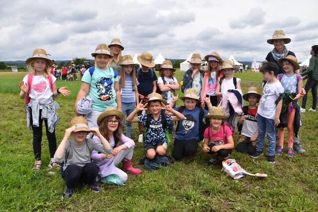 Die 1b der Volksschule Purbach | Foto: Stefan Schneider