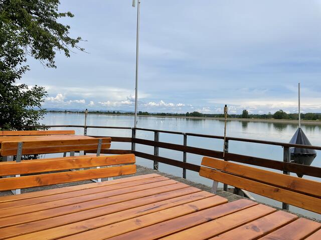 Am Enns-Stausee kommt richtiges Urlaubs-Feeling auf. | Foto: Losbichler