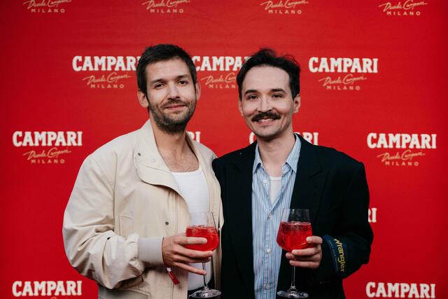 Kabarettist und Influencer Michael Buchinger mit Dominik Pichler (v.l.n.r.) | Foto: Ralph Darabos