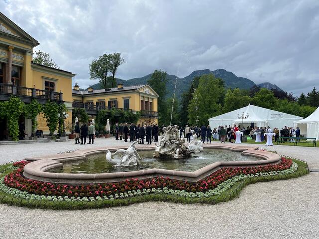 Zelt bei der Kaiservilla | Foto: Steiner-Watzinger