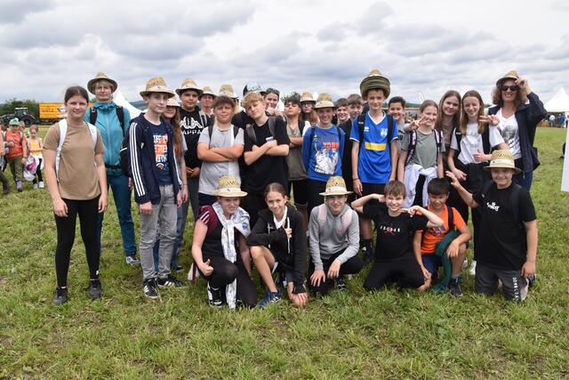 Schülerinnen und Schüler der Mittelschuel Rust.  | Foto: Stefan Schneider