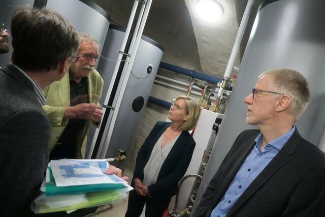 Österreichs erste implementierte Anlage zur innovativen Grauwasserverwertung im Rahmen einer Wiener Altbau-Sanierung geht in Betrieb. | Foto: Patricia Hillinger