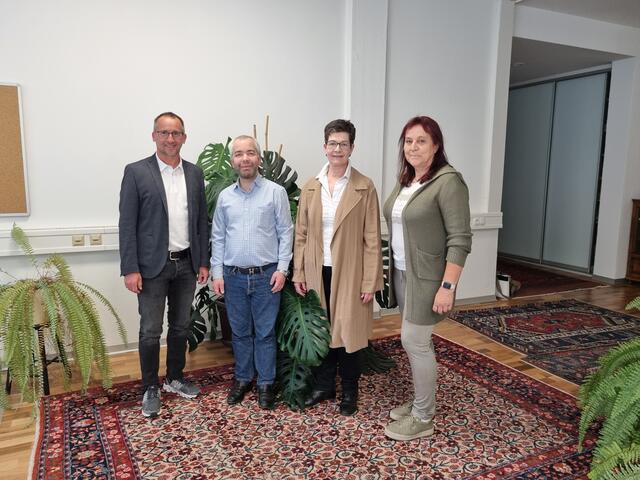 Gerald Petz, Fabian Th. Lipp (beide LC Sierning), Julia Greger, Renate Menne (beide LC Steyr-Omnia) (v.li.). | Foto: Lions Club Sierning