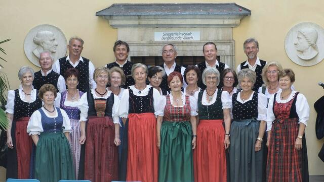 Insgesamt 30 Sänger zählt der Chor aus Villach aktuell. | Foto: Singgemeinschaft Bergfreunde Villach