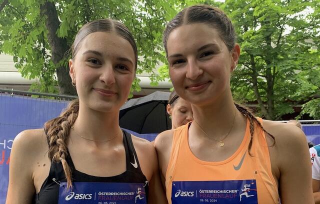 Die beiden Elite-Powermädls Emma (l.) und Katharina Scherb aus Rainbach. | Foto: Hannes Scherb